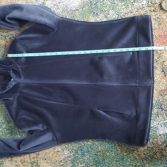 Time and Tru Cozy Soft Velvet Jacket - Picture 12 of 15